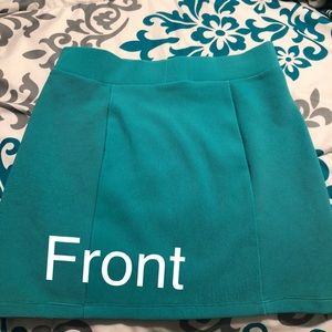 Forever 21 skirt teal size medium